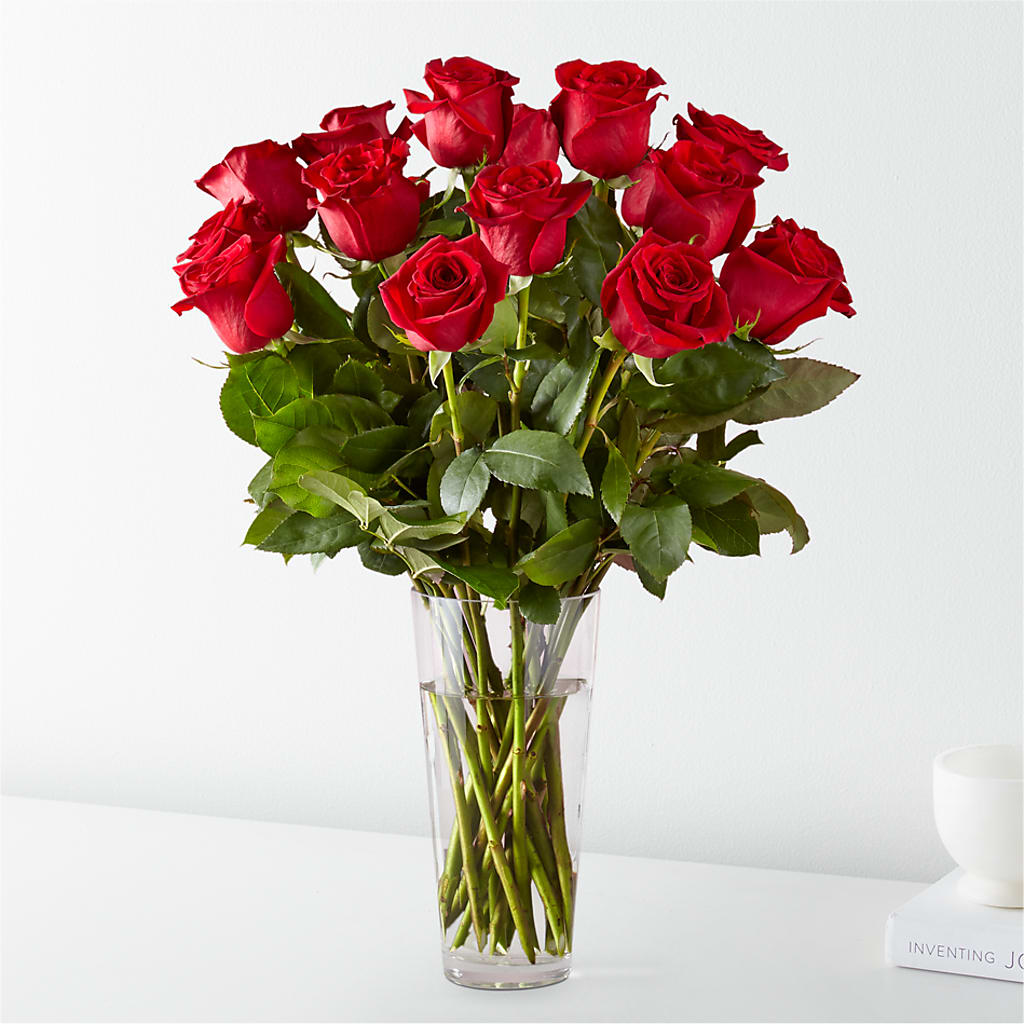Long Stem Red Rose Bouquet – DANNY'S FLOWERS & GIFTS, Livonia MI