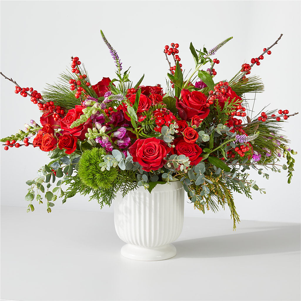 Big Red Bow Bouquet – DANNY'S FLOWERS & GIFTS, Livonia MI