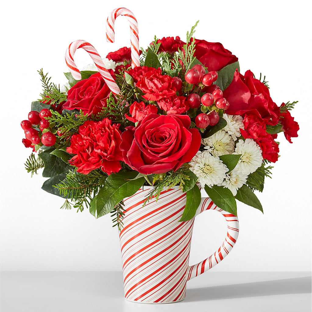 Peppermint Swirl Mug – DANNY'S FLOWERS & GIFTS, Livonia MI