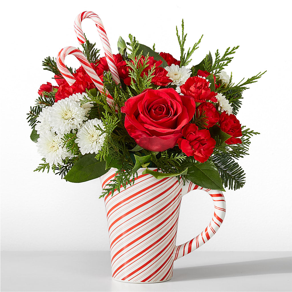 Peppermint Swirl Mug – DANNY'S FLOWERS & GIFTS, Livonia MI