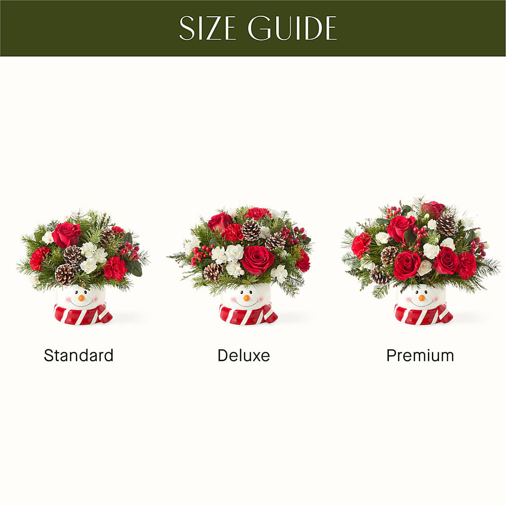 Jolly Snowman Bouquet – DANNY'S FLOWERS & GIFTS, Livonia MI