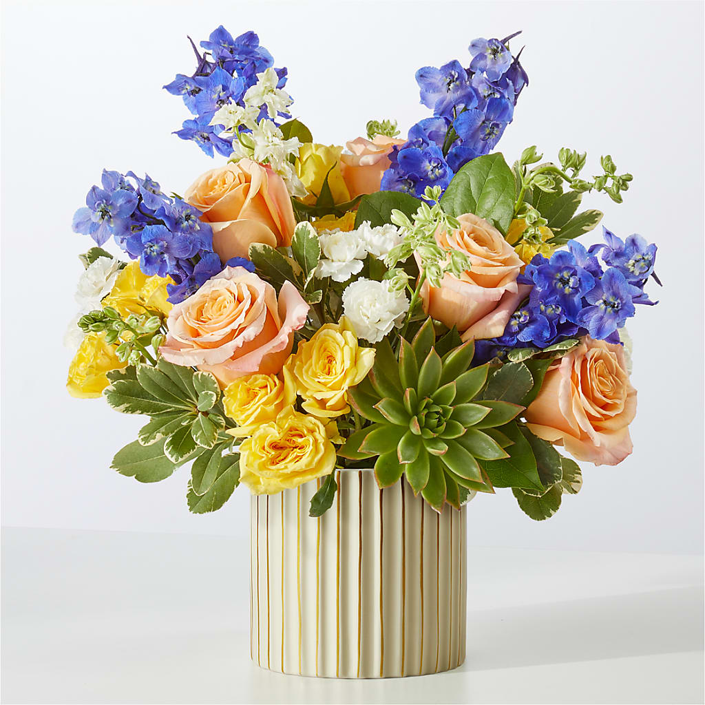 Cobalt Reverie Bouquet – DANNY'S FLOWERS & GIFTS, Livonia MI