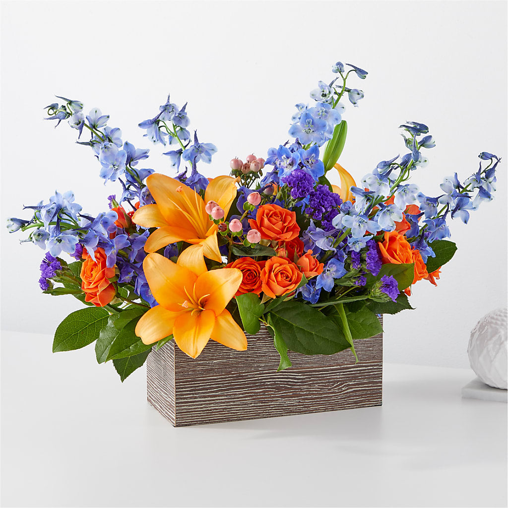 Radiant Citrus Box Bouquet – DANNY'S FLOWERS & GIFTS, Livonia MI