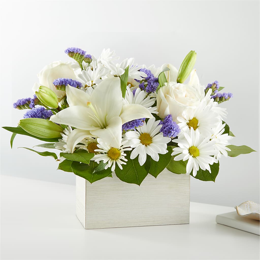 Beyond Blue Box Bouquet – DANNY'S FLOWERS & GIFTS, Livonia MI