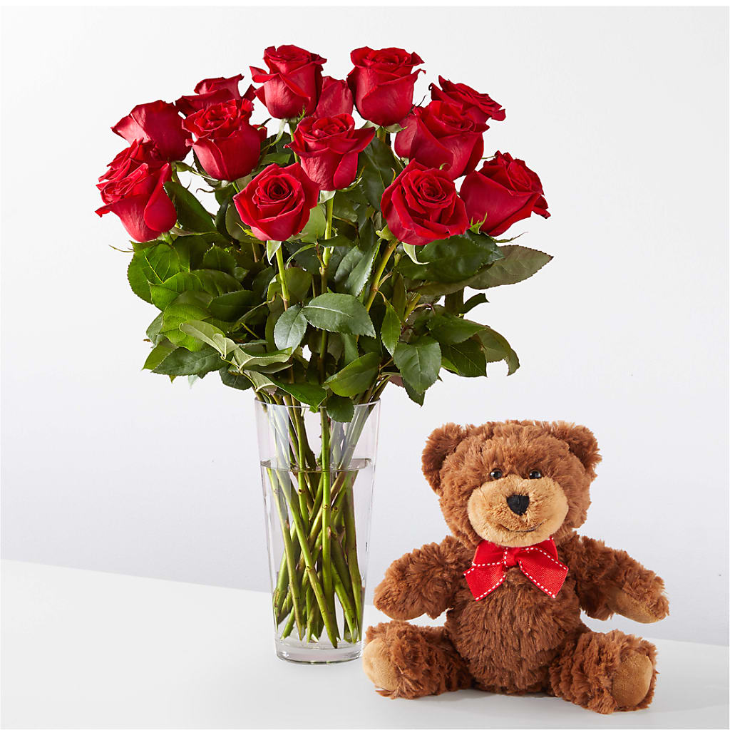 Romantic Long Stem Red Rose Bouquet Bundles – DANNY'S FLOWERS & GIFTS, Livonia MI