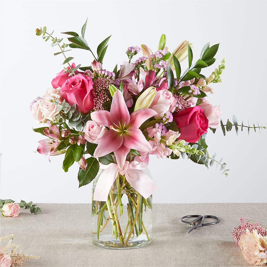 Pink Ribbon - A Florist Original – DANNY'S FLOWERS & GIFTS, Livonia MI