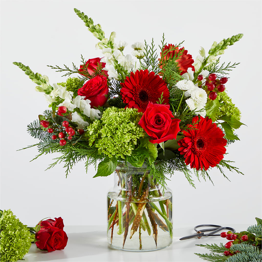 Merry Moment Bouquet – A Florist Original – DANNY'S FLOWERS & GIFTS, Livonia MI