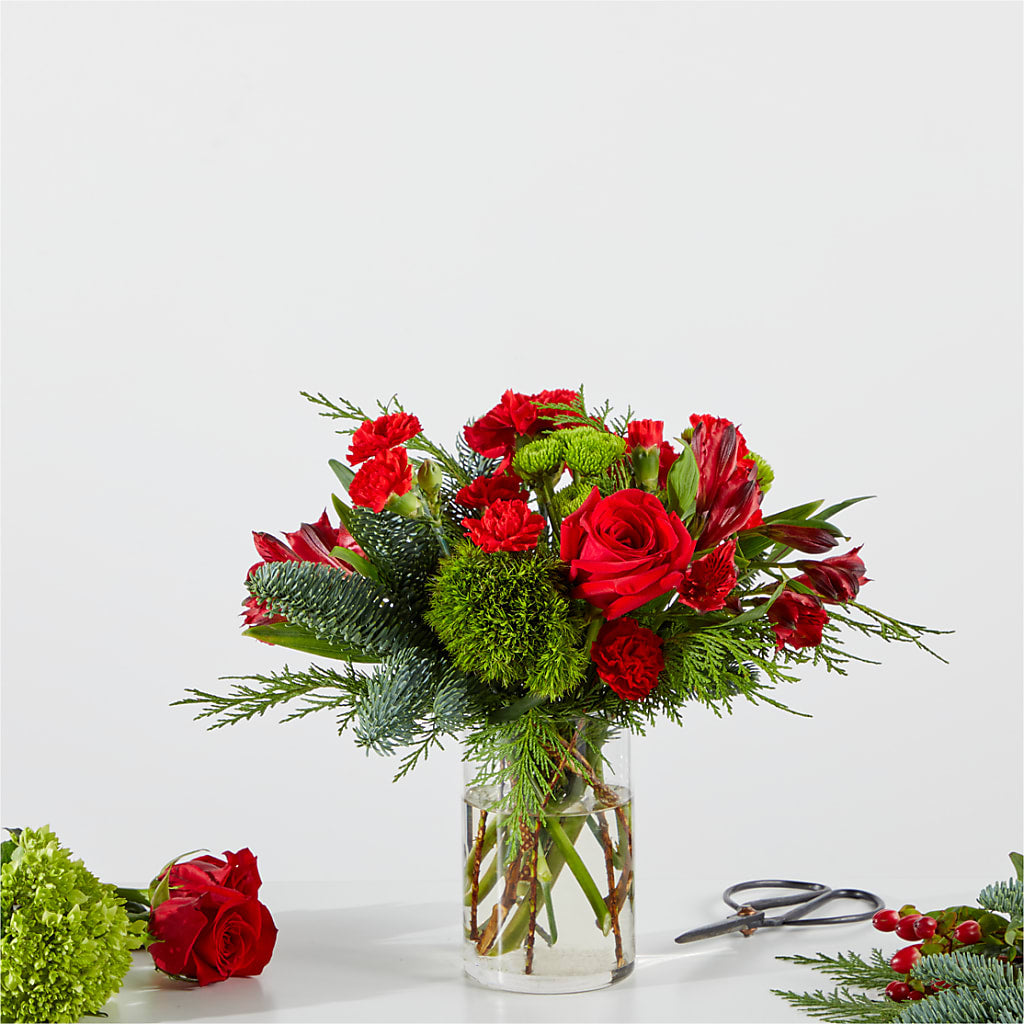 Merry Moment Bouquet – A Florist Original – DANNY'S FLOWERS & GIFTS, Livonia MI