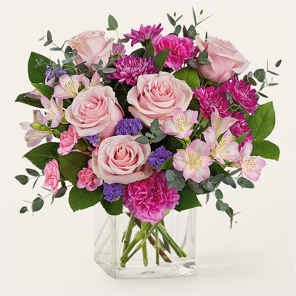 Rosy Radiance Bouquet – DANNY'S FLOWERS & GIFTS, Livonia MI