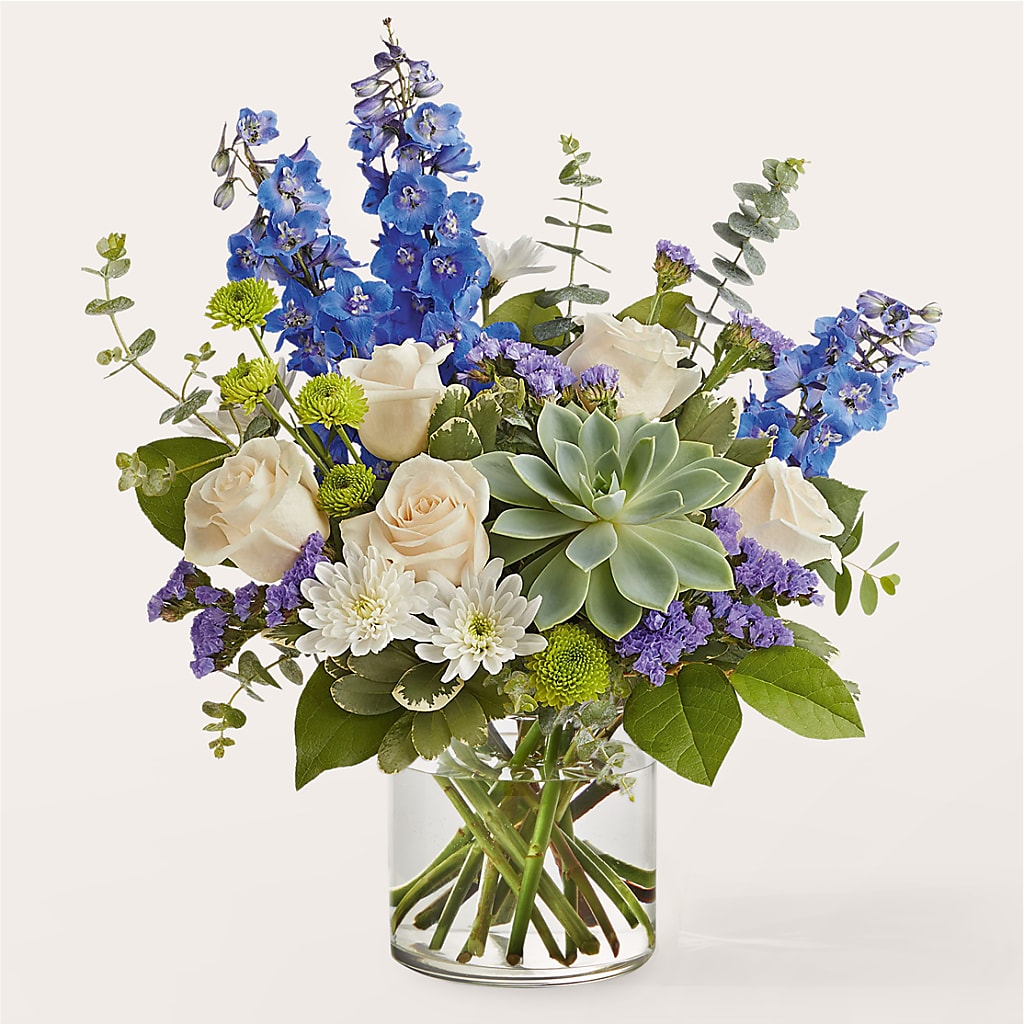 Cerulean Waves Bouquet – DANNY'S FLOWERS & GIFTS, Livonia MI