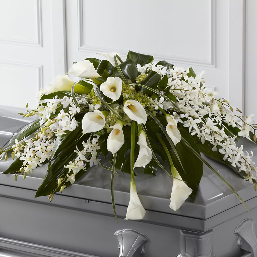 Angel Wings Casket Spray – DANNY'S FLOWERS & GIFTS, Livonia MI