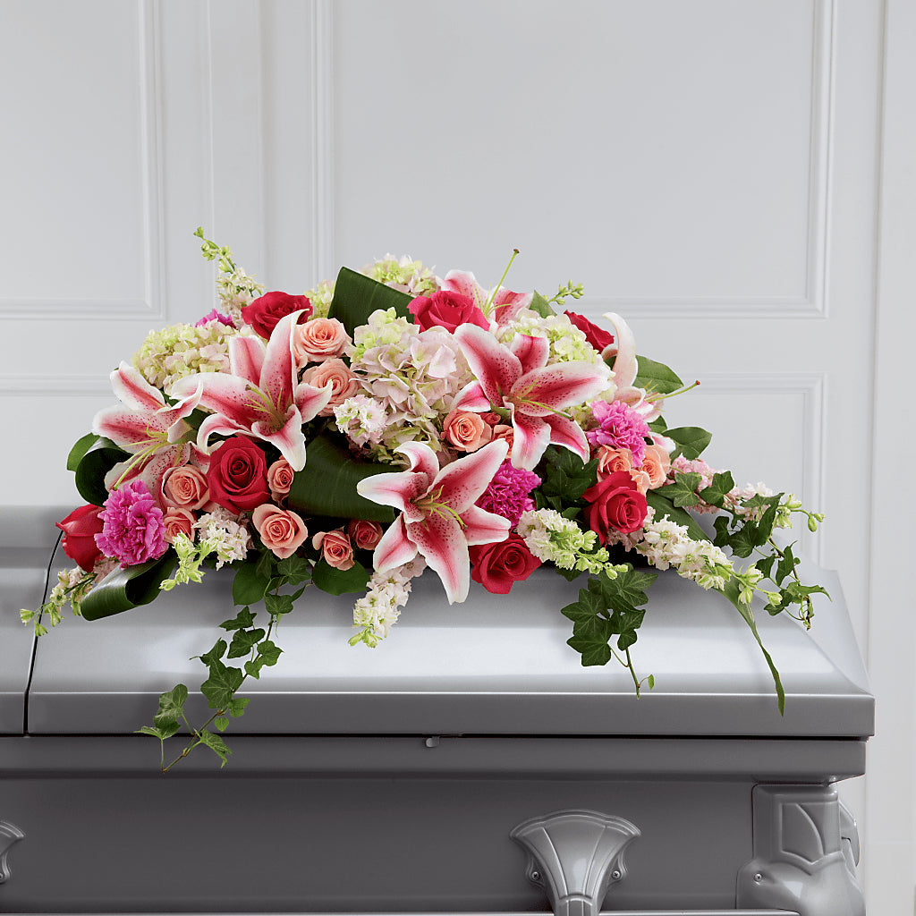 Splendid Grace Casket Spray – DANNY'S FLOWERS & GIFTS, Livonia MI