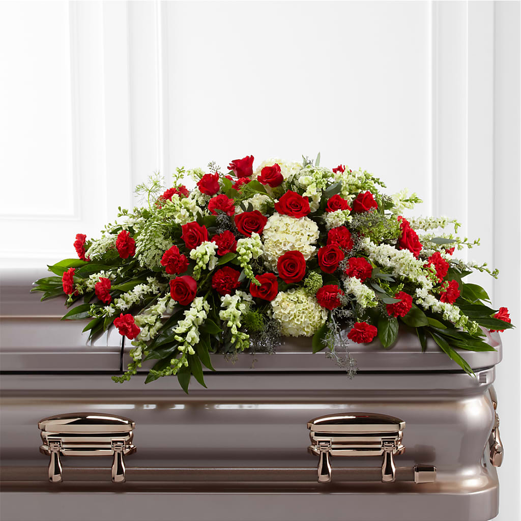 Sincerity Casket Spray – DANNY'S FLOWERS & GIFTS, Livonia MI
