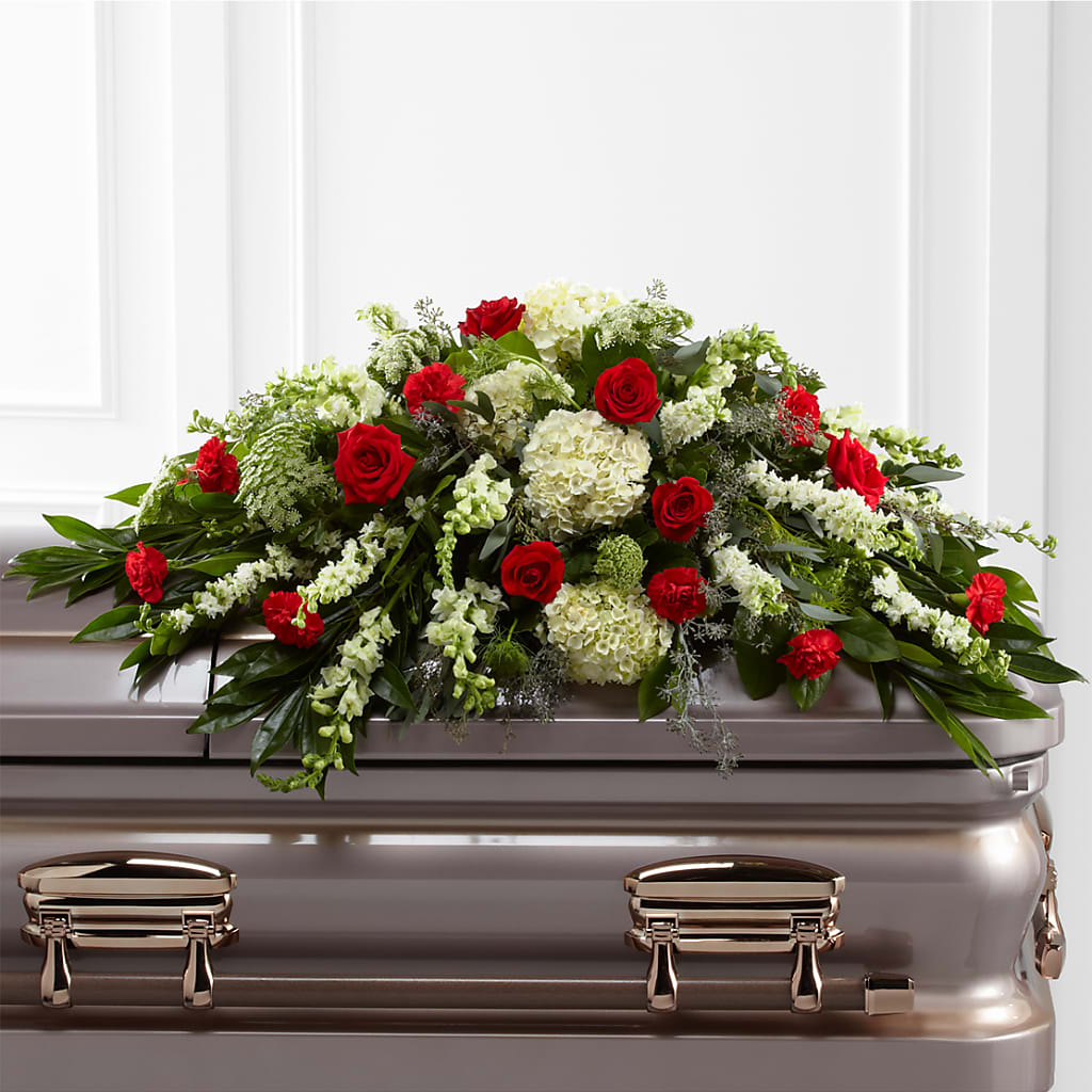 Sincerity Casket Spray – DANNY'S FLOWERS & GIFTS, Livonia MI