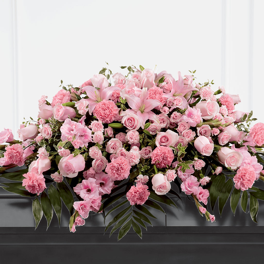 Garden of Comfort Casket Spray (Standard) – DANNY'S FLOWERS & GIFTS, Livonia MI