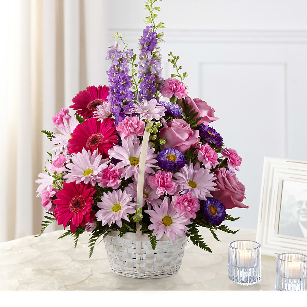 Pastel Peace Basket – DANNY'S FLOWERS & GIFTS, Livonia MI