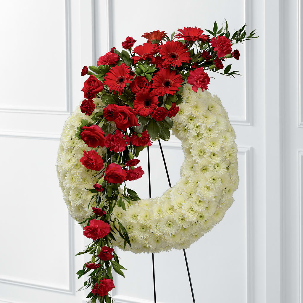 Graceful Tribute Wreath – DANNY'S FLOWERS & GIFTS, Livonia MI