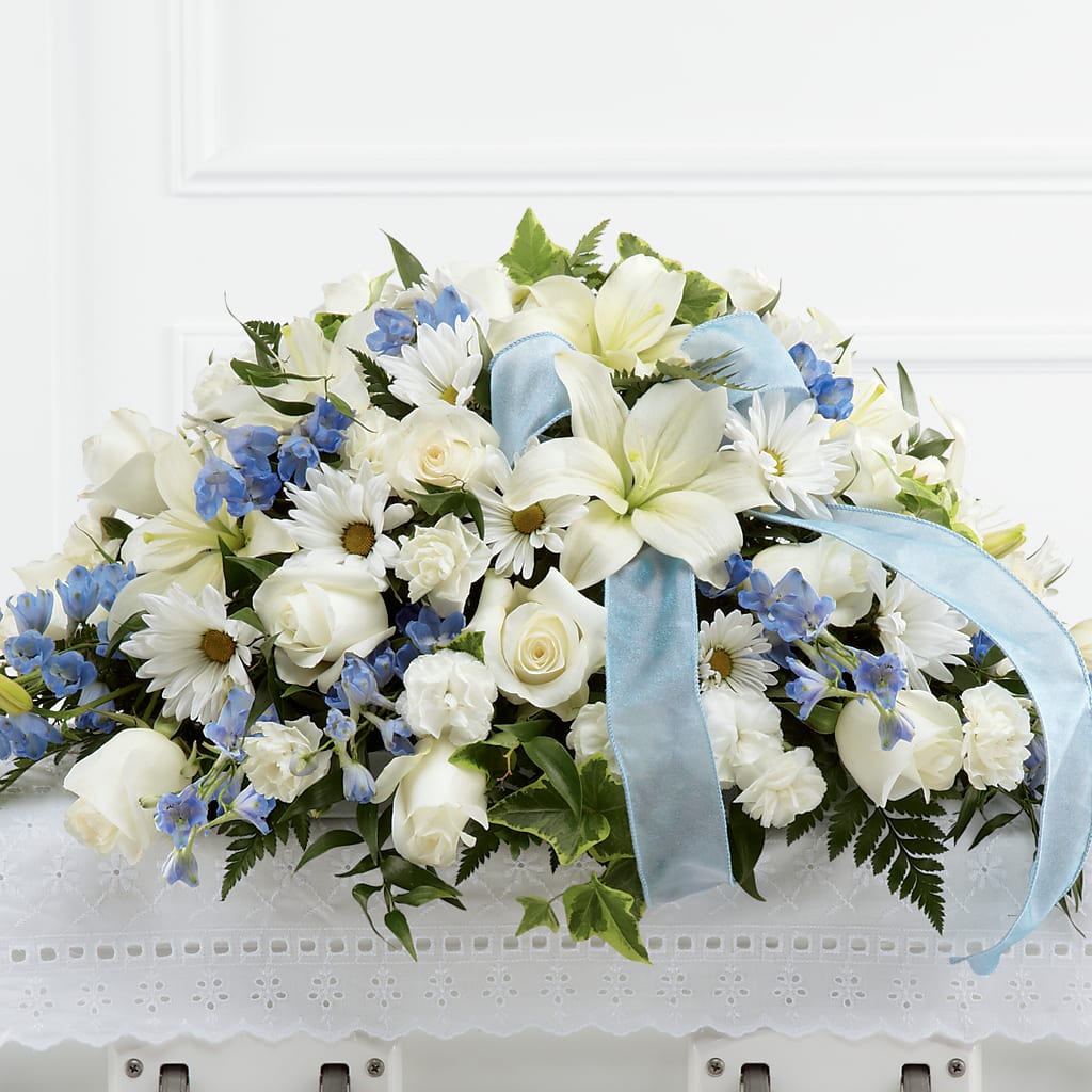Tender Treasure Casket Spray – DANNY'S FLOWERS & GIFTS, Livonia MI