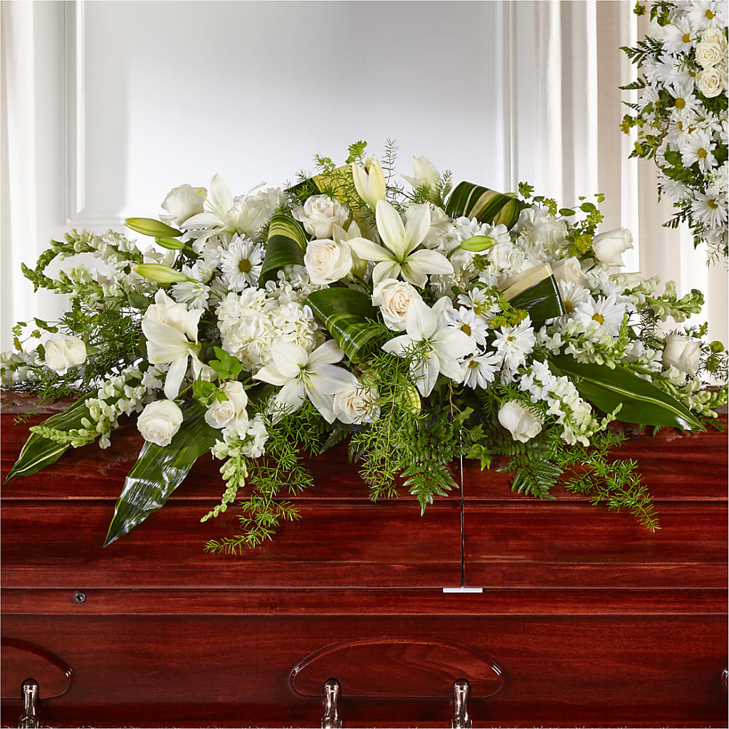 Abundance Casket Spray – DANNY'S FLOWERS & GIFTS, Livonia MI