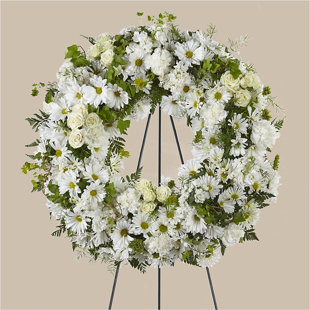 Faithful Wishes Wreath – DANNY'S FLOWERS & GIFTS, Livonia MI