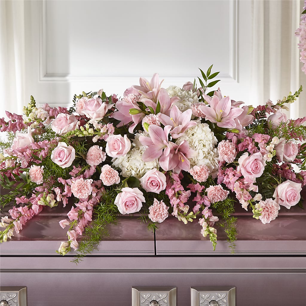 Life & Remembrance Casket Spray – DANNY'S FLOWERS & GIFTS, Livonia MI