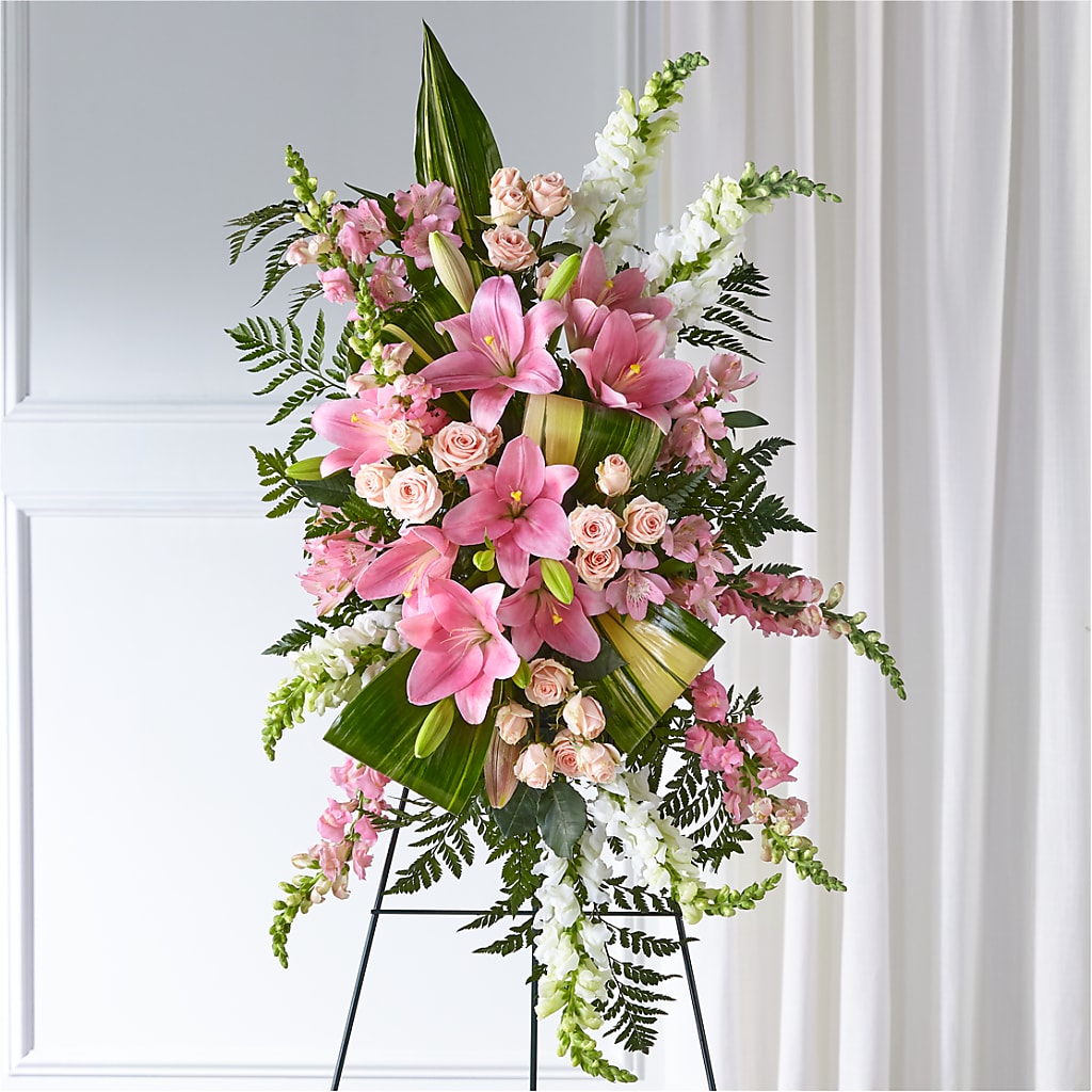 Elegant Embrace Standing Spray – DANNY'S FLOWERS & GIFTS, Livonia MI