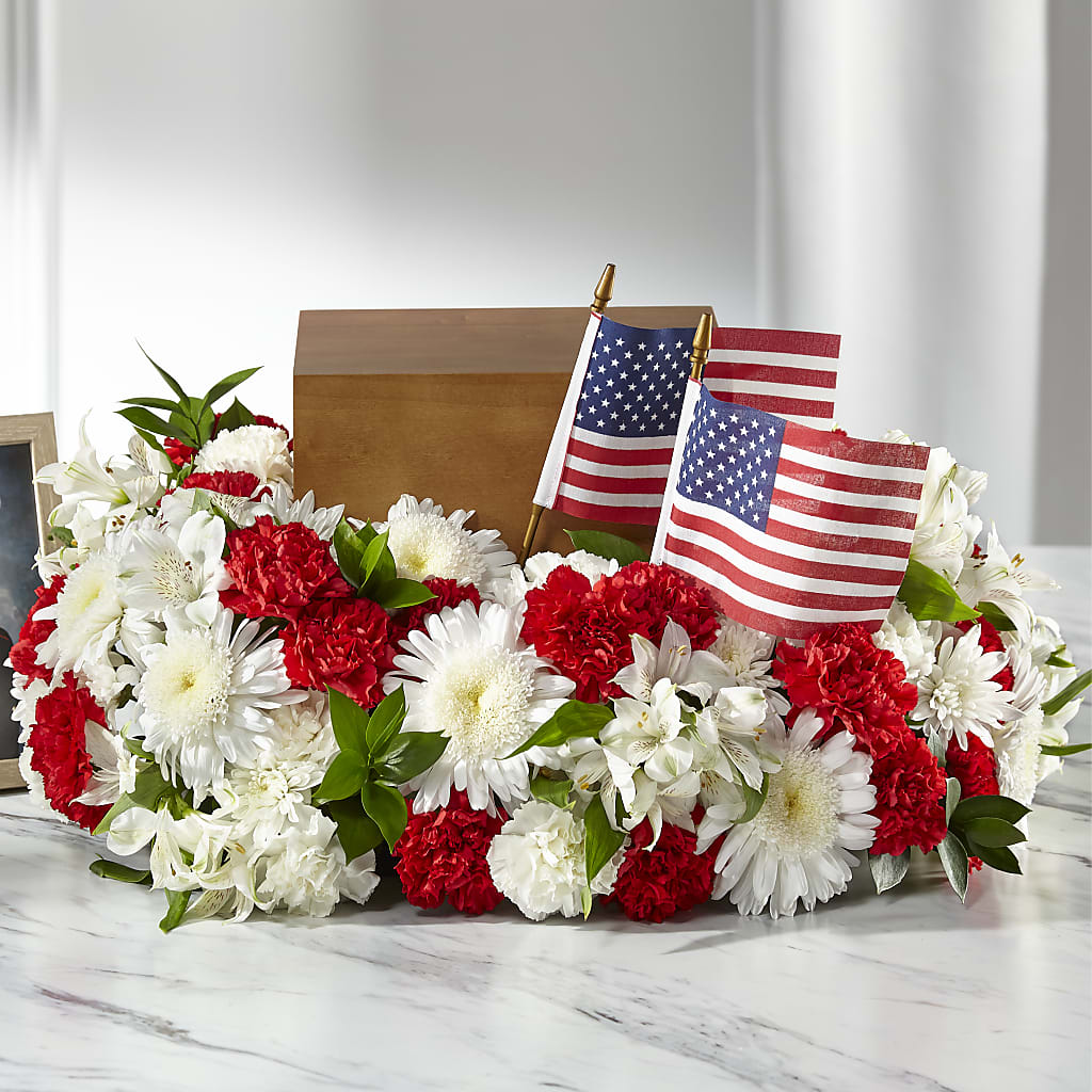 Spirit of Patriotism Cremation Adornment – DANNY'S FLOWERS & GIFTS, Livonia MI