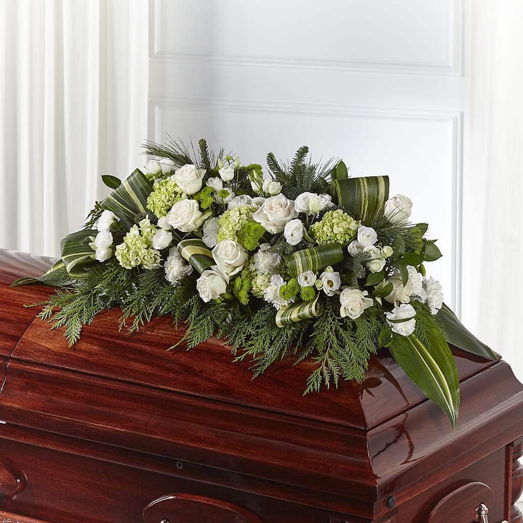 Hopeful Gesture Casket Spray – DANNY'S FLOWERS & GIFTS, Livonia MI