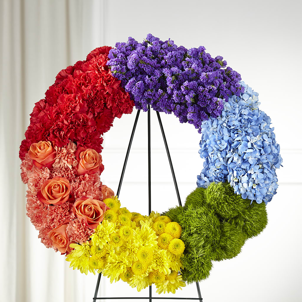 Circle of Love Wreath – DANNY'S FLOWERS & GIFTS, Livonia MI