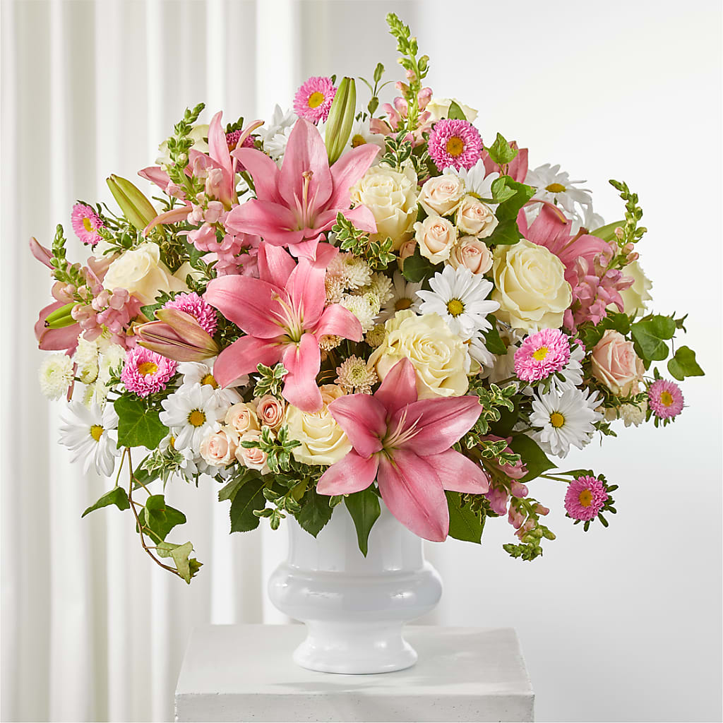 Empathetic Blooms Urn Arrangement – DANNY'S FLOWERS & GIFTS, Livonia MI