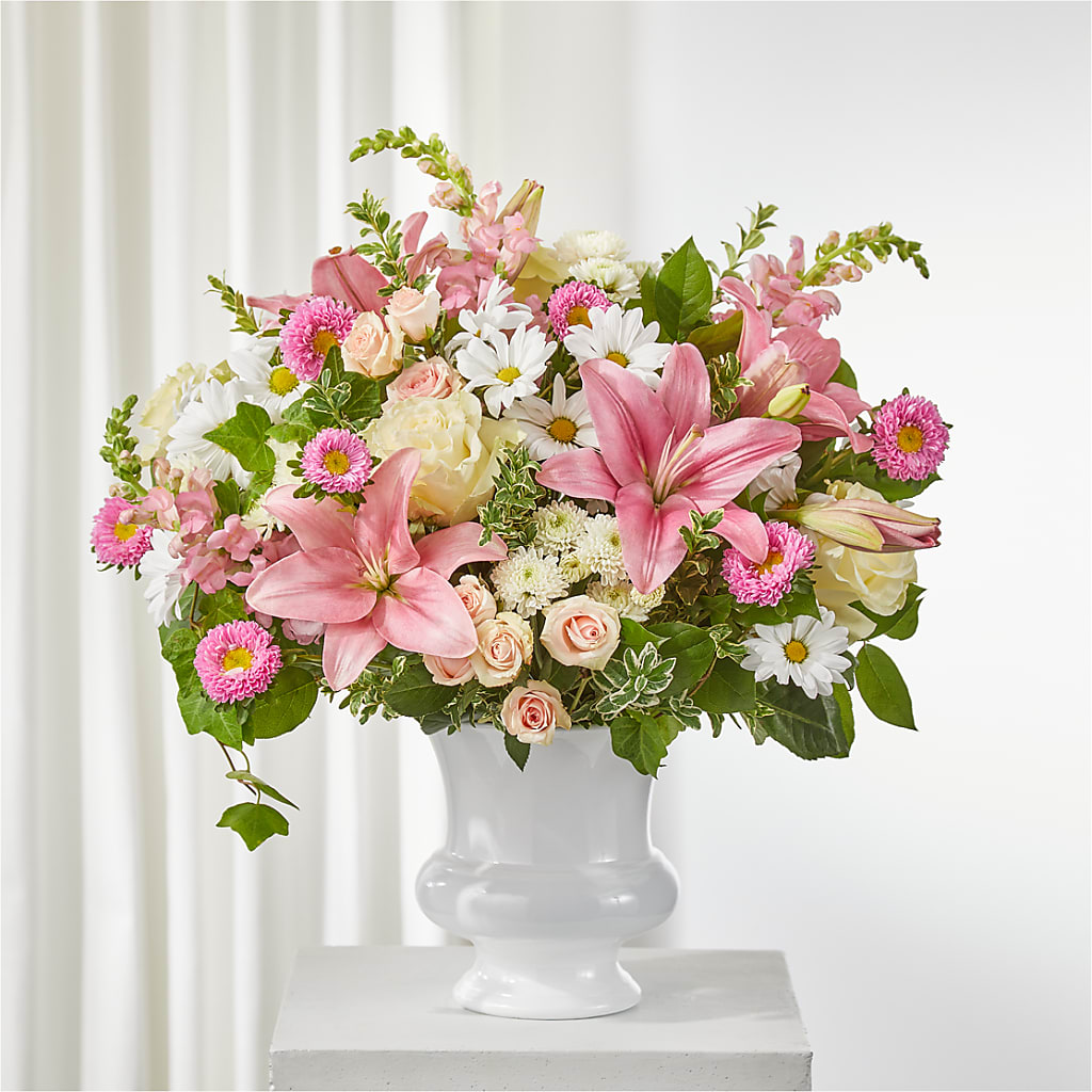 Empathetic Blooms Urn Arrangement – DANNY'S FLOWERS & GIFTS, Livonia MI