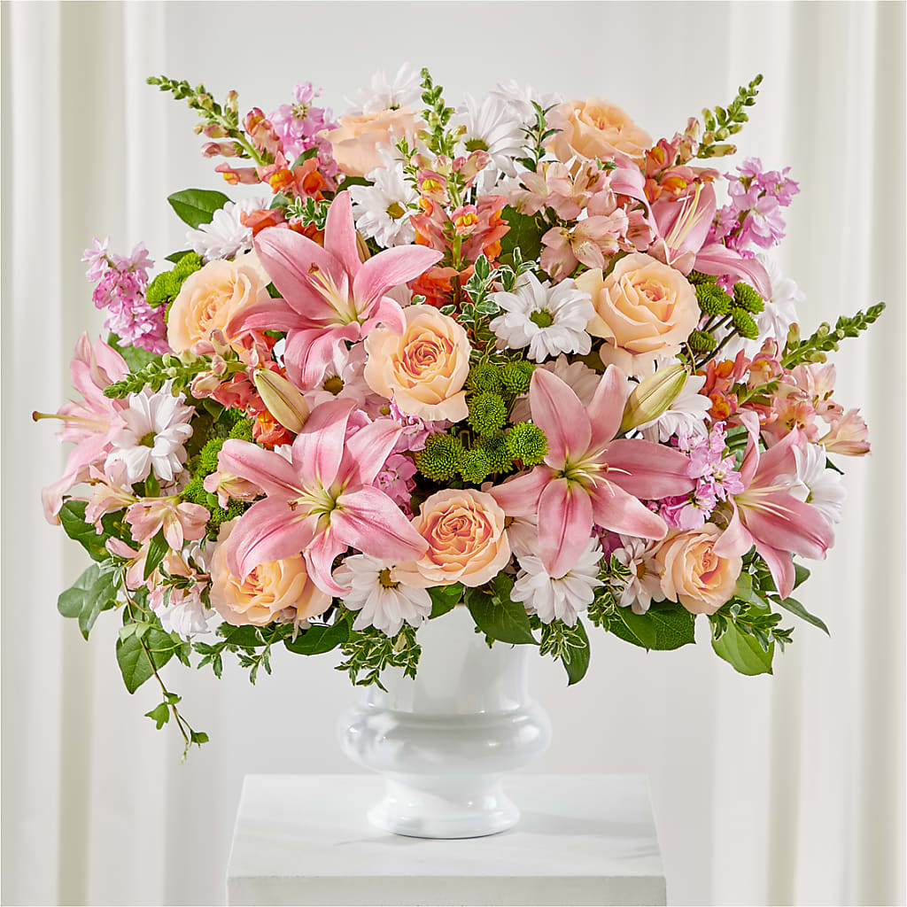 Heartfelt Gesture Urn Arrangement – DANNY'S FLOWERS & GIFTS, Livonia MI