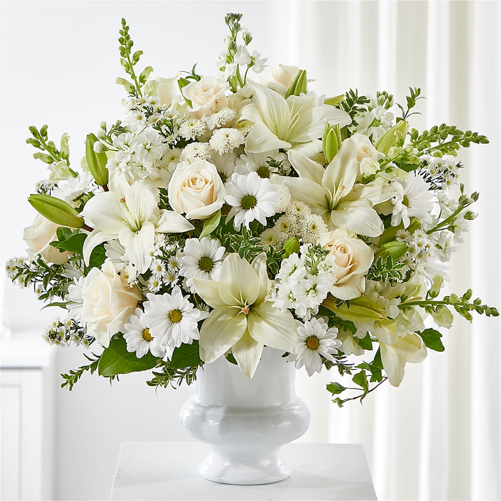 Uplifting Urn Arrangement – DANNY'S FLOWERS & GIFTS, Livonia MI