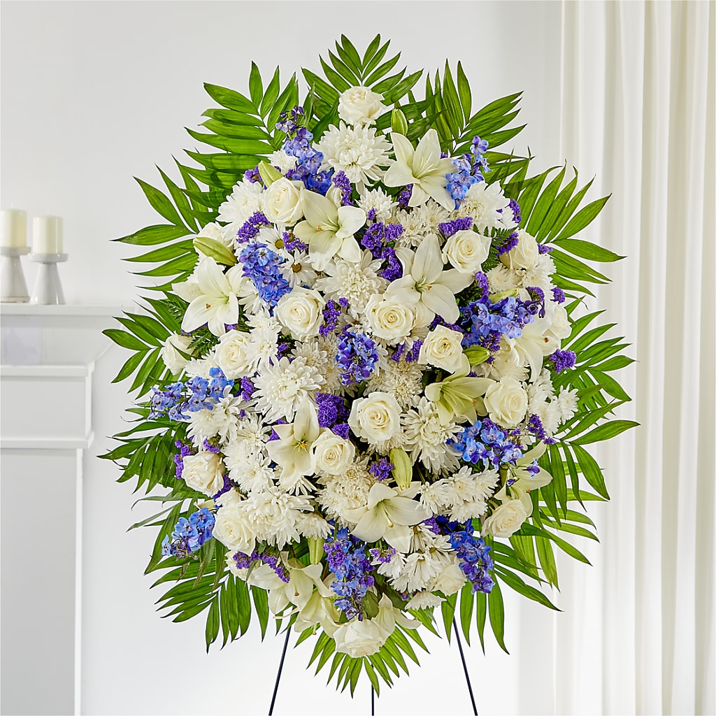 At Rest Standing Spray – DANNY'S FLOWERS & GIFTS, Livonia MI