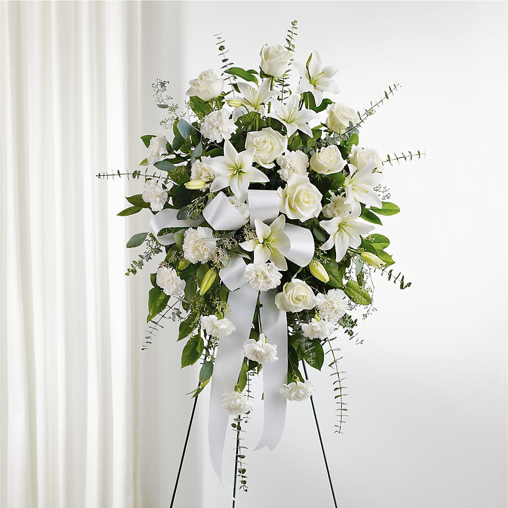 With Care Standing Spray – DANNY'S FLOWERS & GIFTS, Livonia MI