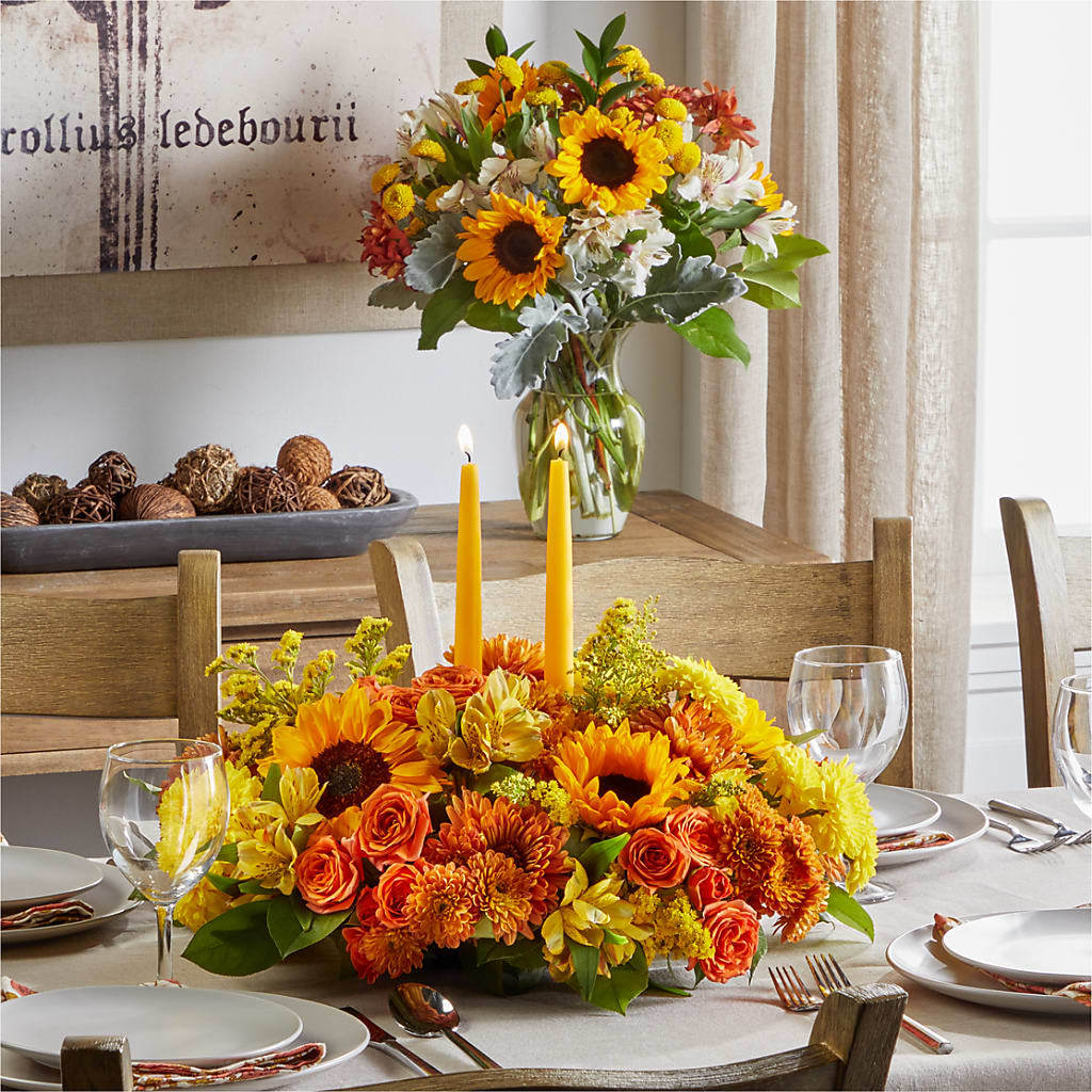 Golden Gathering Bundle – DANNY'S FLOWERS & GIFTS, Livonia MI