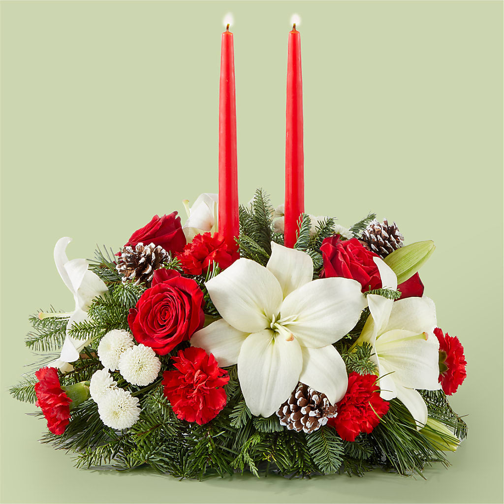 Seasonal Festivities Centerpiece – DANNY'S FLOWERS & GIFTS, Livonia MI