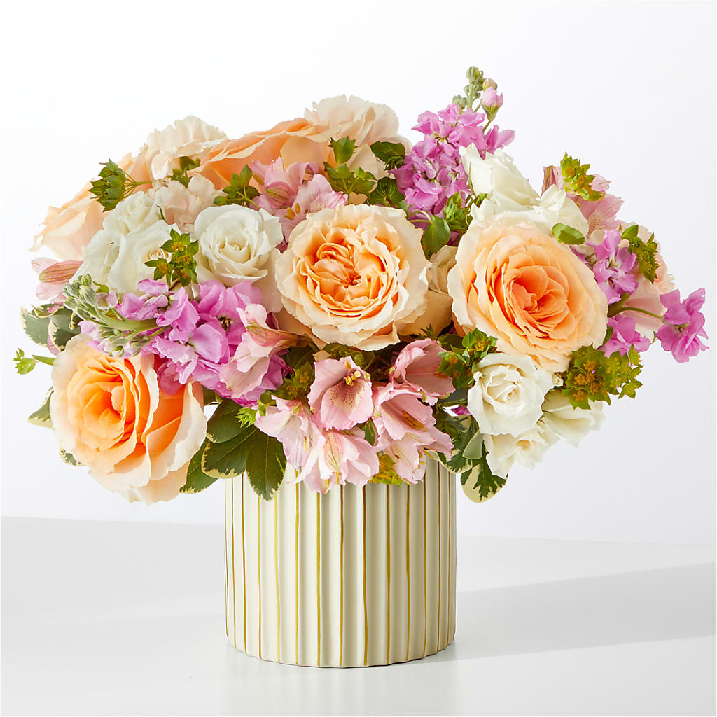 Paradise Bouquet with Ivory Vase – DANNY'S FLOWERS & GIFTS, Livonia MI