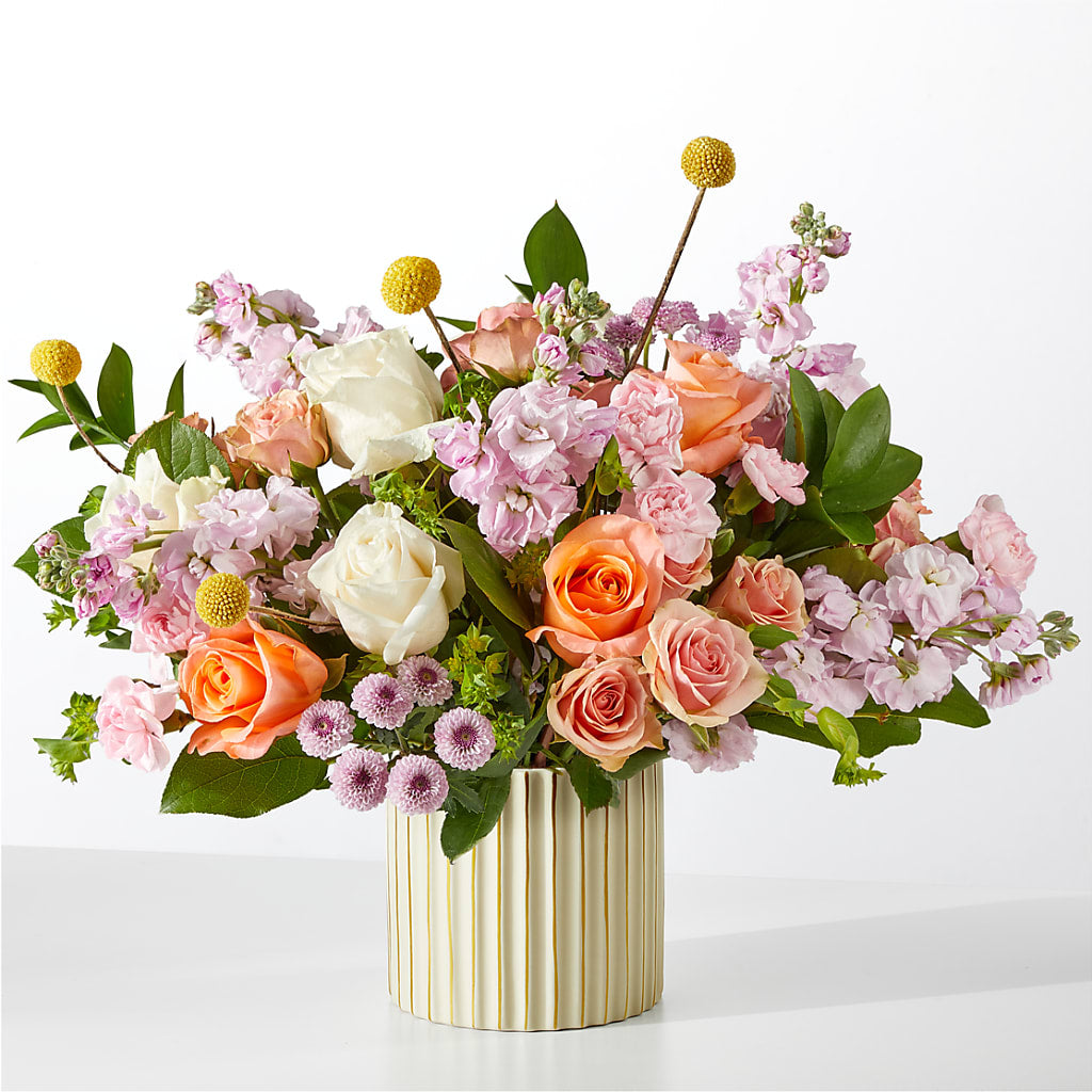French Market Bouquet with Ivory Vase – DANNY'S FLOWERS & GIFTS, Livonia MI