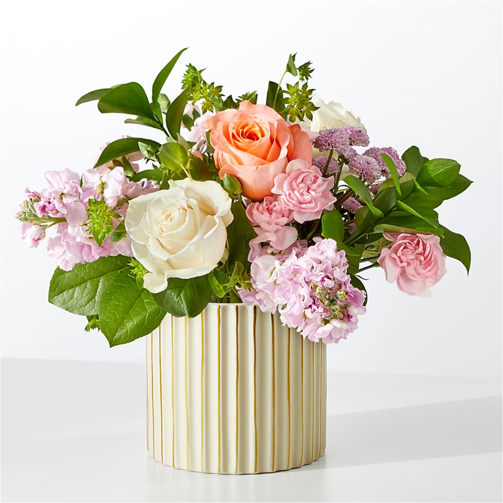 French Market Bouquet with Ivory Vase – DANNY'S FLOWERS & GIFTS, Livonia MI