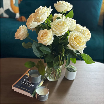 Long Stem Yellow Rose Bouquet – DANNY'S FLOWERS & GIFTS, Livonia MI