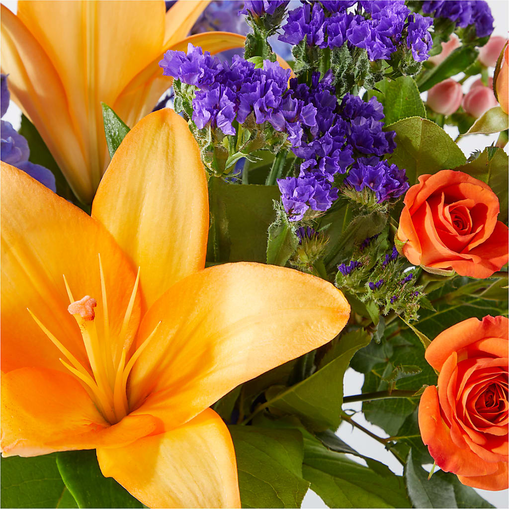 Radiant Citrus Bouquet – DANNY'S FLOWERS & GIFTS, Livonia MI