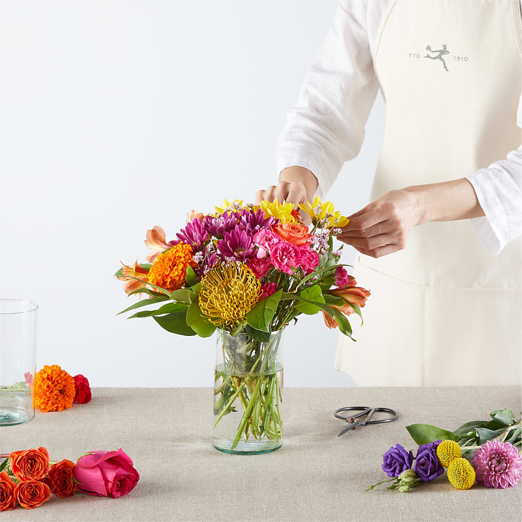 Feast of Color – A Florist Original – DANNY'S FLOWERS & GIFTS, Livonia MI