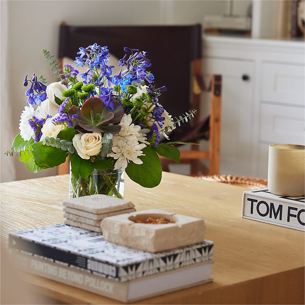 Cerulean Waves Bouquet – DANNY'S FLOWERS & GIFTS, Livonia MI