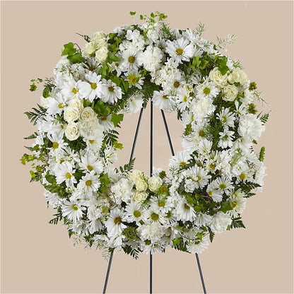 Faithful Wishes Wreath – DANNY'S FLOWERS & GIFTS, Livonia MI