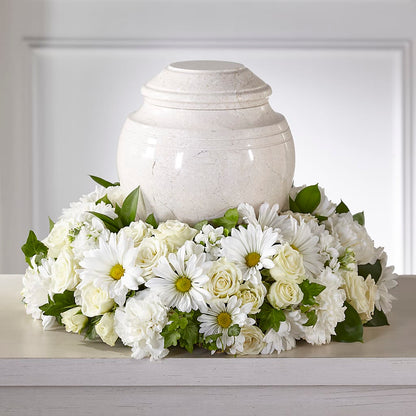 Ivory Gardens Cremation Adornment – DANNY'S FLOWERS & GIFTS, Livonia MI
