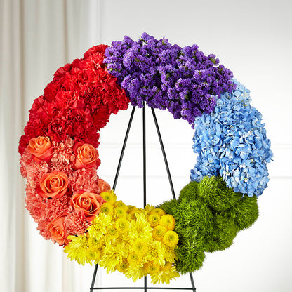 Circle of Love Wreath – DANNY'S FLOWERS & GIFTS, Livonia MI