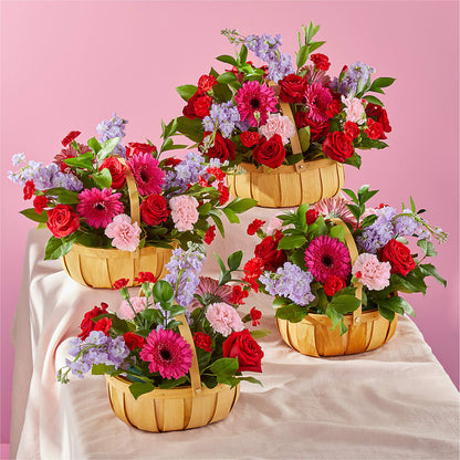 Pink Picnic Basket – DANNY'S FLOWERS & GIFTS, Livonia MI