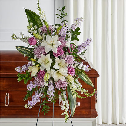 Grateful Hearts Standing Spray – DANNY'S FLOWERS & GIFTS, Livonia MI