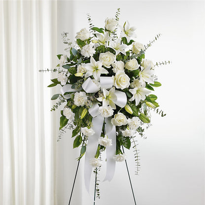 With Care Standing Spray – DANNY'S FLOWERS & GIFTS, Livonia MI